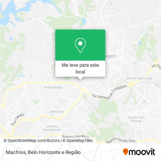 Macfrios mapa