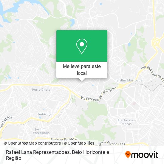 Rafael Lana Representacoes mapa
