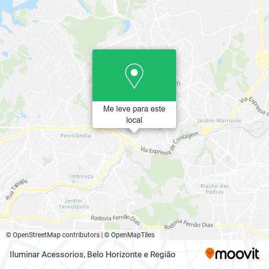 Iluminar Acessorios mapa