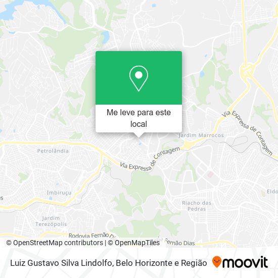 Luiz Gustavo Silva Lindolfo mapa