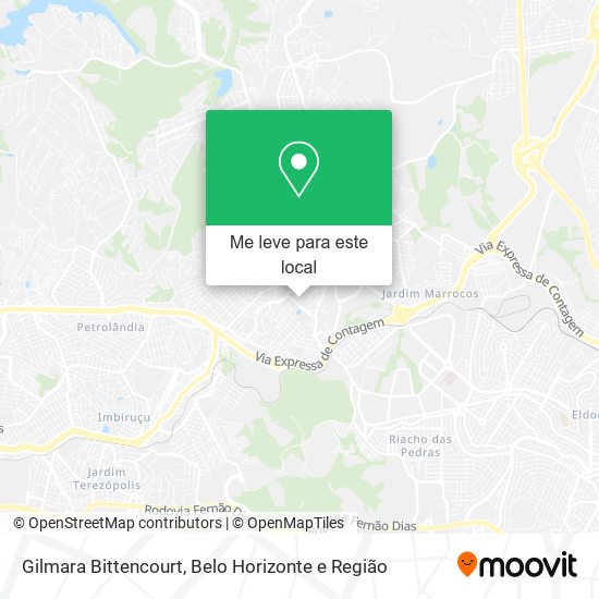 Gilmara Bittencourt mapa