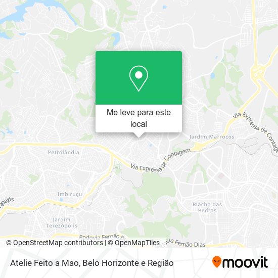 Atelie Feito a Mao mapa