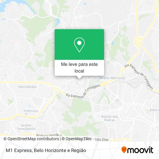 M1 Express mapa