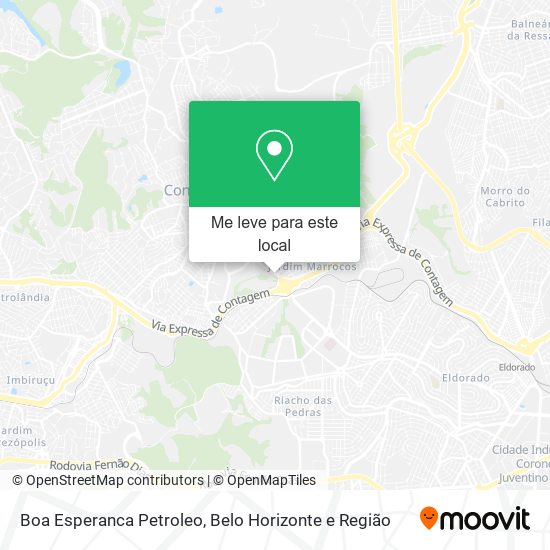 Boa Esperanca Petroleo mapa