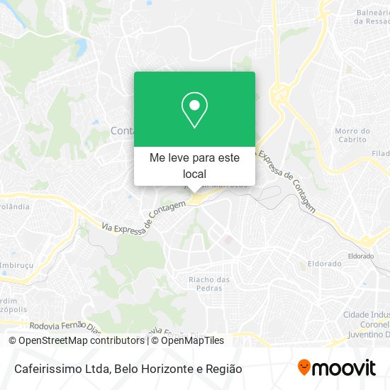 Cafeirissimo Ltda mapa
