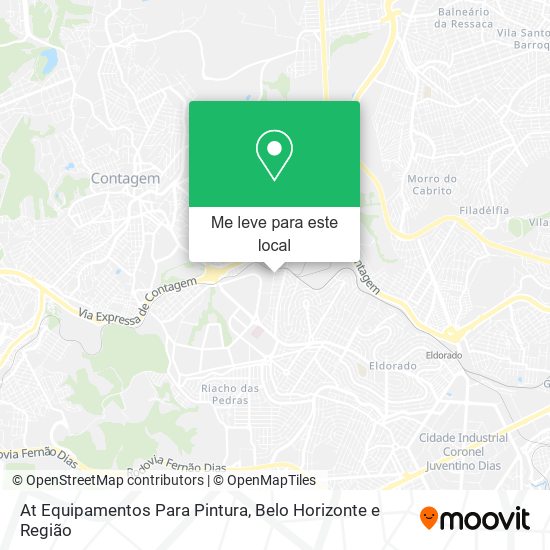 At Equipamentos Para Pintura mapa