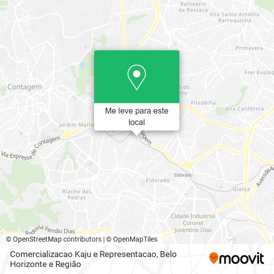 Comercializacao Kaju e Representacao mapa