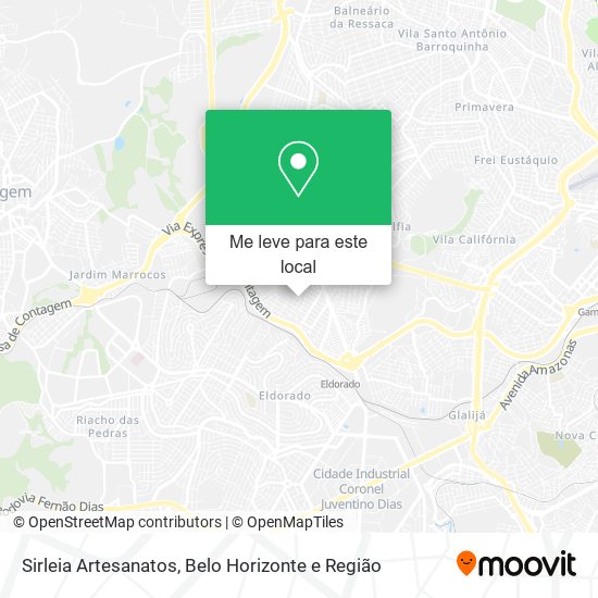 Sirleia Artesanatos mapa