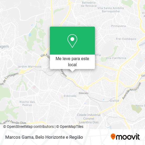 Marcos Gama mapa