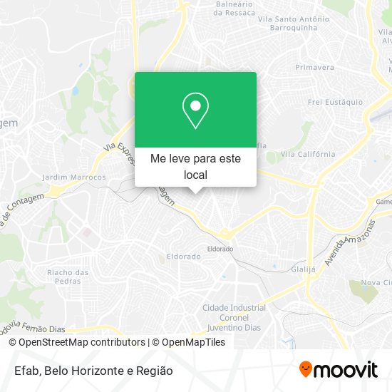 Efab mapa