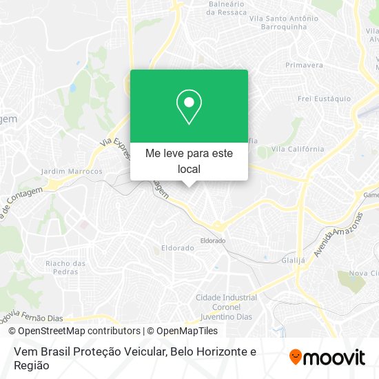 Vem Brasil Proteção Veicular mapa