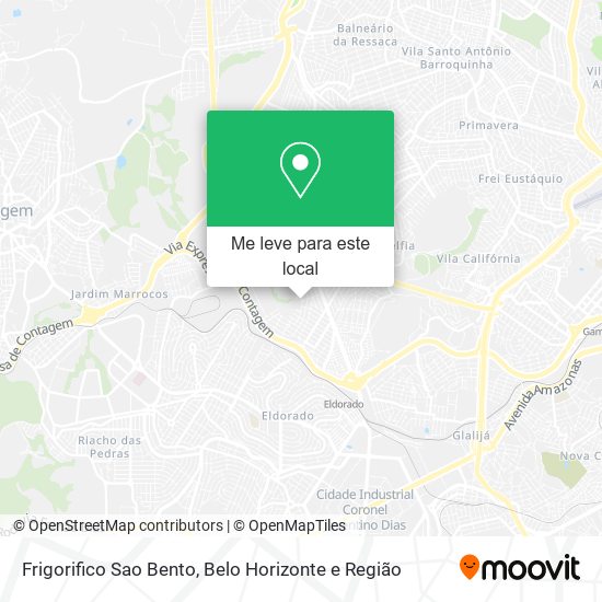 Frigorifico Sao Bento mapa