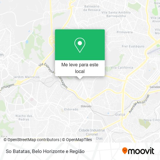 So Batatas mapa