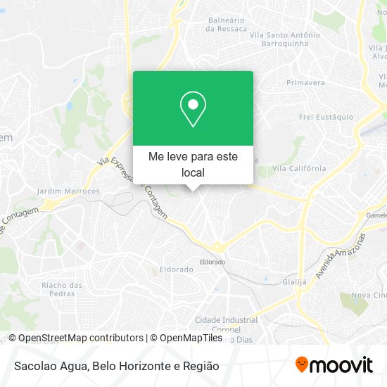 Sacolao Agua mapa
