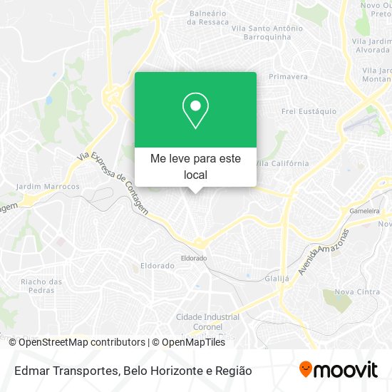 Edmar Transportes mapa