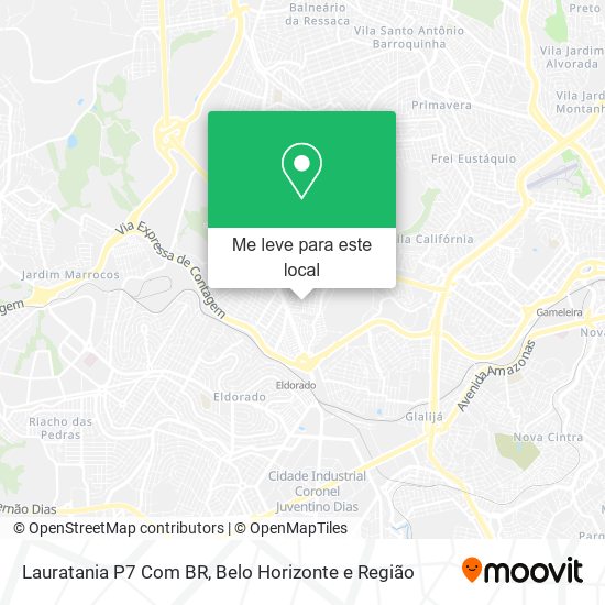 Lauratania P7 Com BR mapa