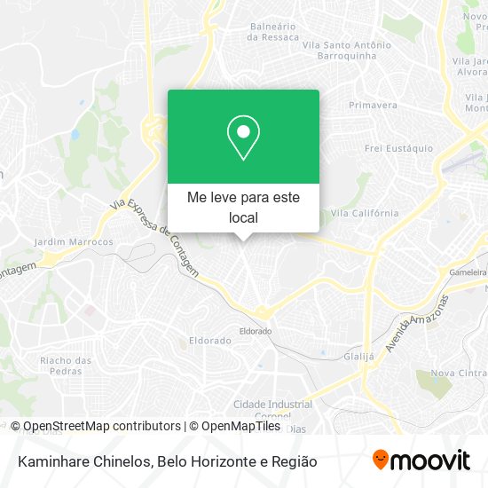 Kaminhare Chinelos mapa