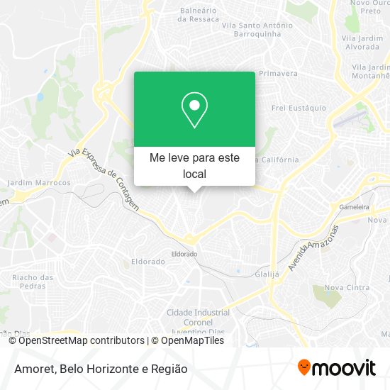 Amoret mapa