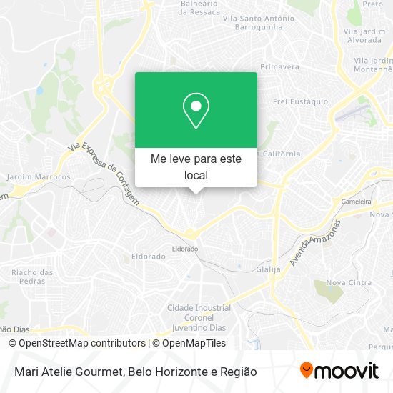 Mari Atelie Gourmet mapa
