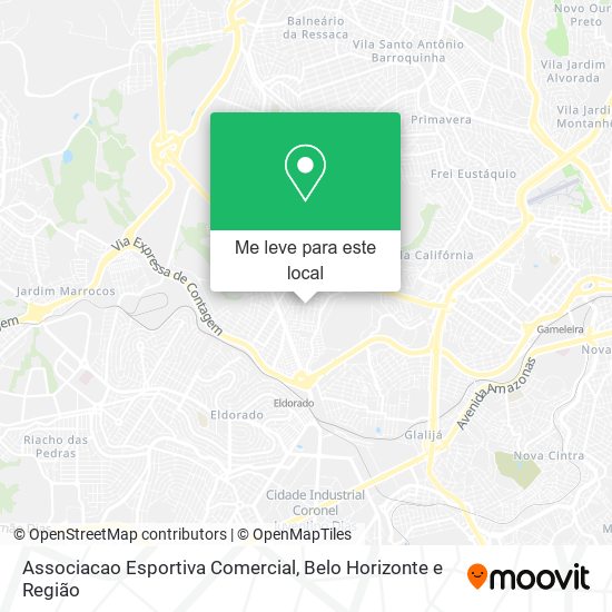 Associacao Esportiva Comercial mapa