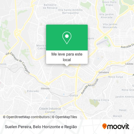 Suelen Pereira mapa