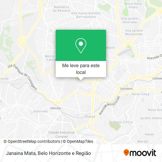 Janaina Mata mapa