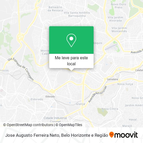 Jose Augusto Ferreira Neto mapa