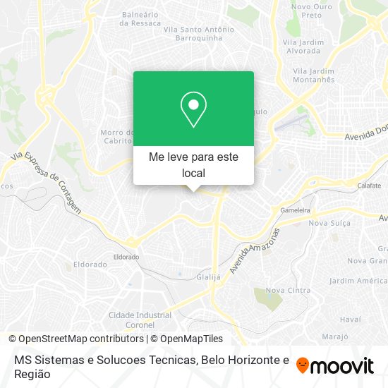 MS Sistemas e Solucoes Tecnicas mapa