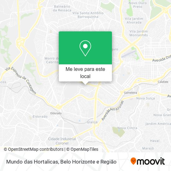 Mundo das Hortalicas mapa