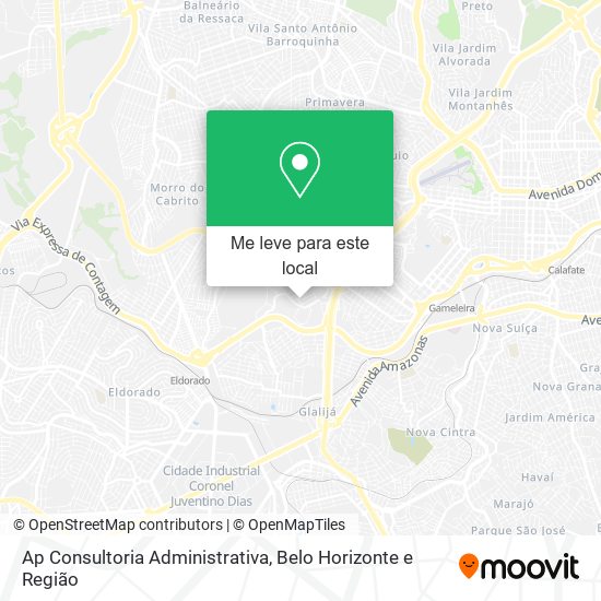 Ap Consultoria Administrativa mapa