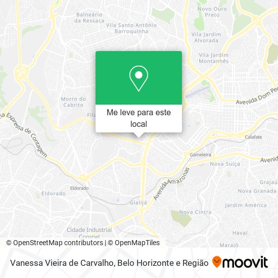 Vanessa Vieira de Carvalho mapa
