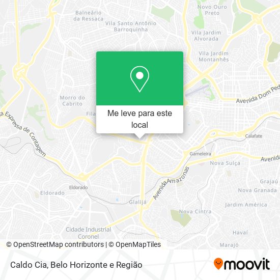 Caldo Cia mapa