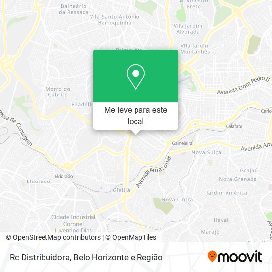 Rc Distribuidora mapa