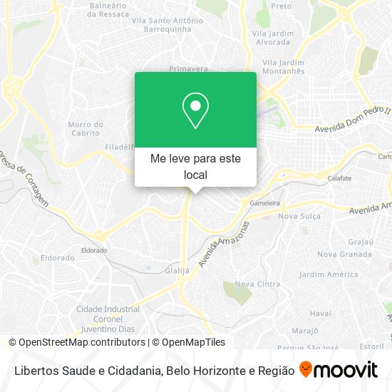 Libertos Saude e Cidadania mapa