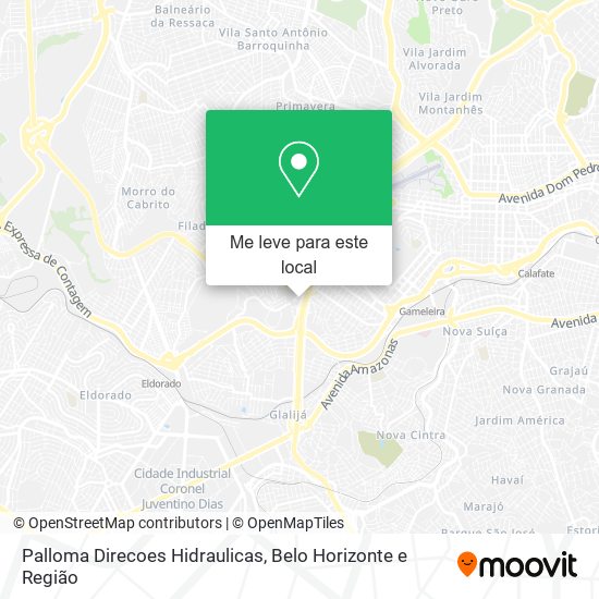 Palloma Direcoes Hidraulicas mapa