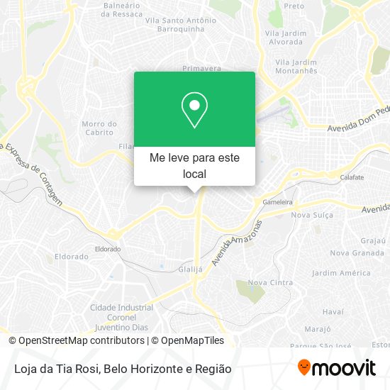Loja da Tia Rosi mapa