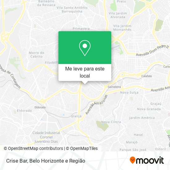 Crise Bar mapa