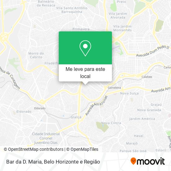 Bar da D. Maria mapa