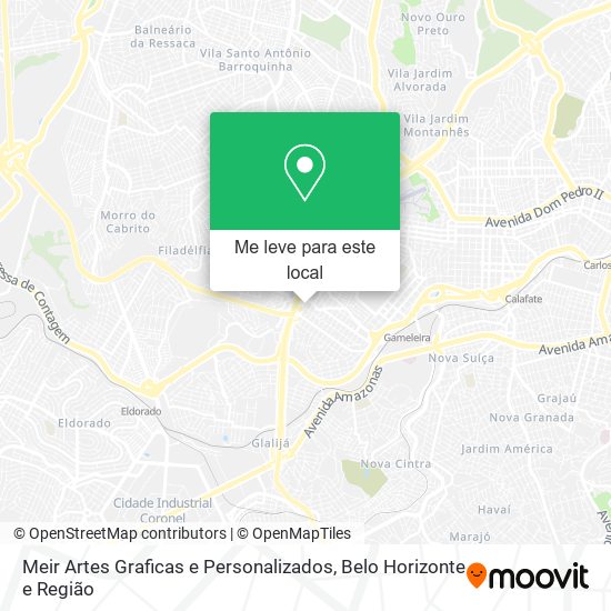 Meir Artes Graficas e Personalizados mapa