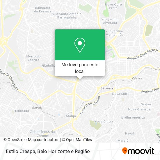 Estilo Crespa mapa