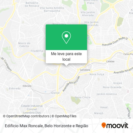 Edifício Max Roncale mapa
