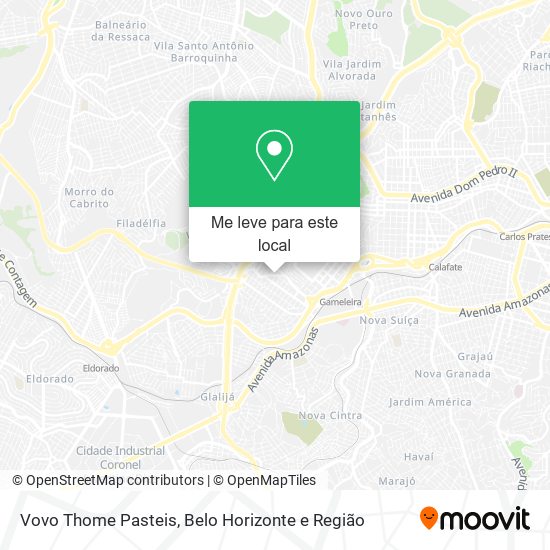 Vovo Thome Pasteis mapa