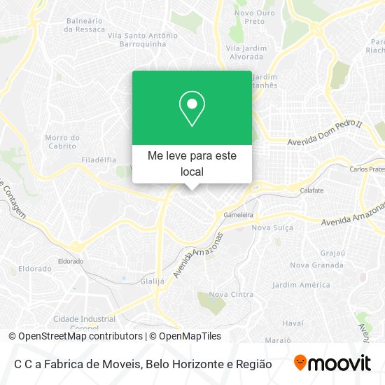 C C a Fabrica de Moveis mapa