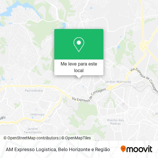 AM Expresso Logistica mapa