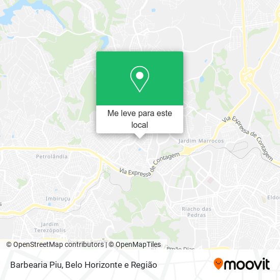 Barbearia Piu mapa