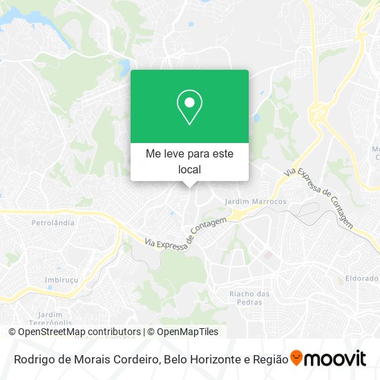 Rodrigo de Morais Cordeiro mapa