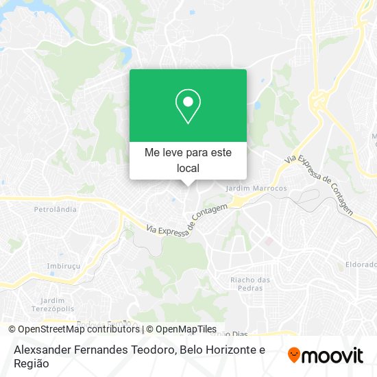 Alexsander Fernandes Teodoro mapa