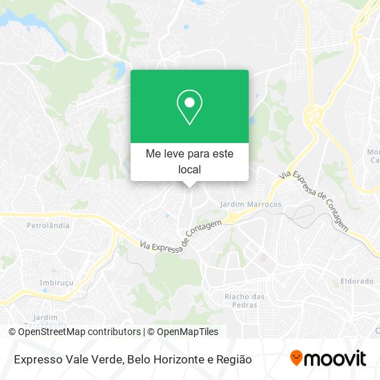 Expresso Vale Verde mapa