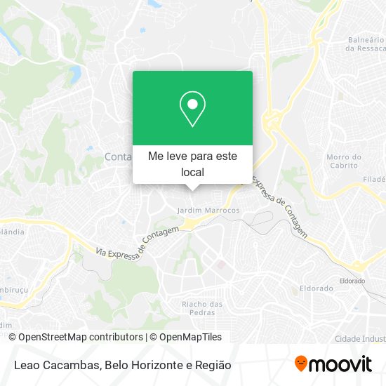 Leao Cacambas mapa