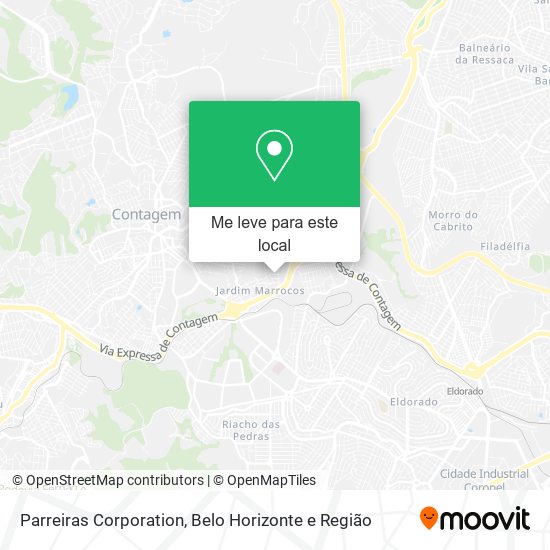 Parreiras Corporation mapa